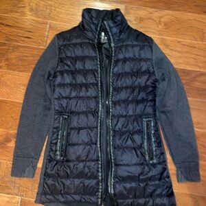 Mondetta Black and Gray Quilted Vest